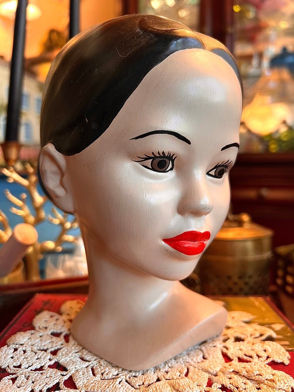 Vintage MCM, Holland Mold Bust Statue 3 of 3